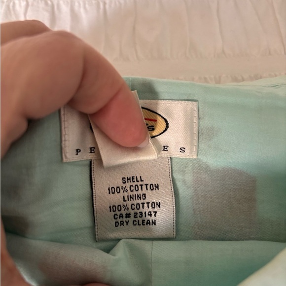 Talbots Petite Poppy Floral Scenic Pleated Skirt Side Zipper Eye Hook Closure - Picture 4 of 7